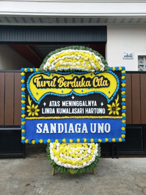 Papan Bunga Duka di Heledulaa Selatan