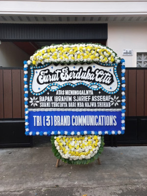 Papan Bunga Duka di Heledulaa Selatan